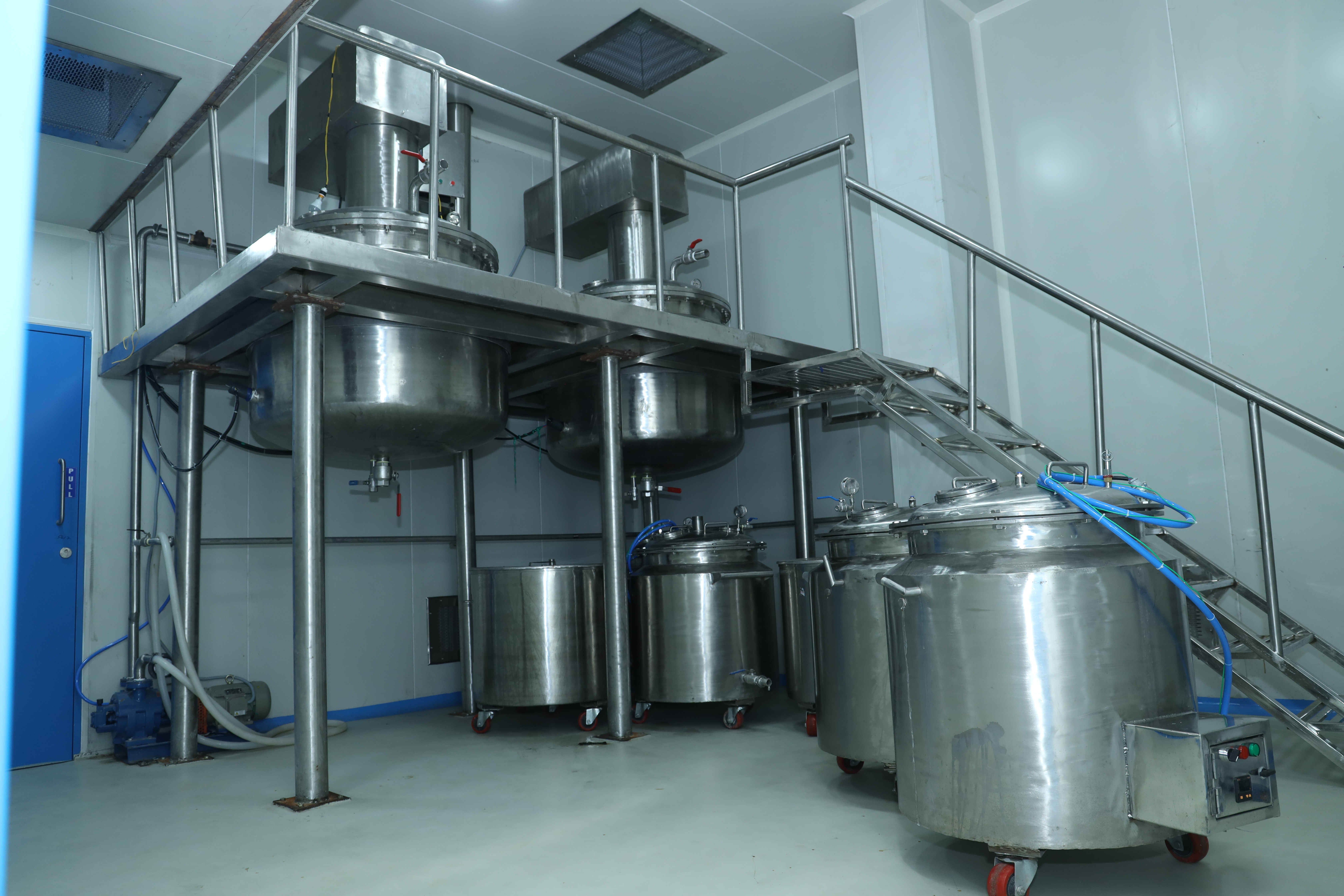 Quality assurance laboratory at Calrax Healthcare